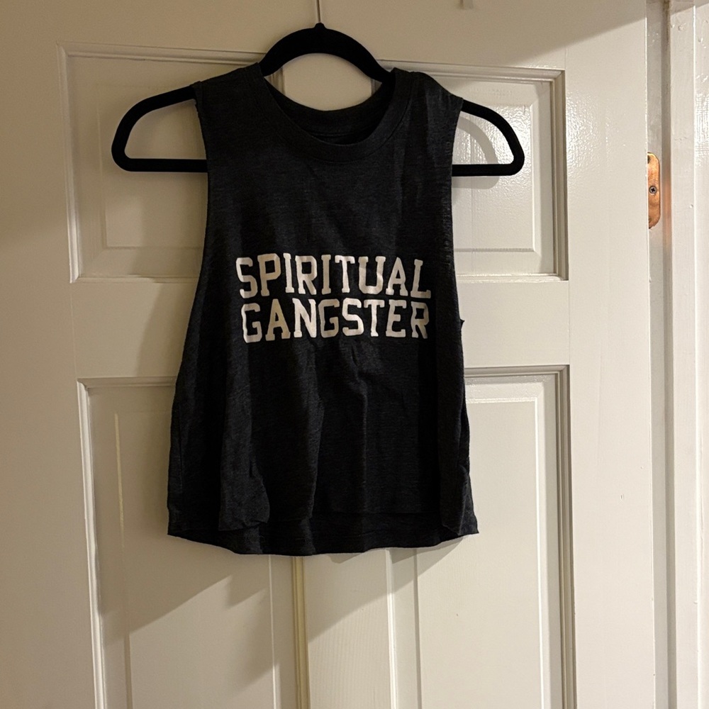 Spiritual Gangster Charcoal Tee
